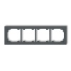 Ramka uniwersalna poczwórna grafitowy mat 28DR-4