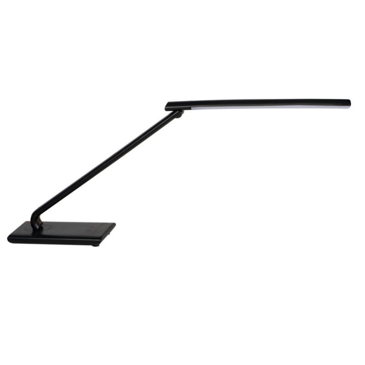 Lampka biurkowa LED PREDA max. 7,3W max. 570lm czarna Kanlux 35780 rozłożona.jpg