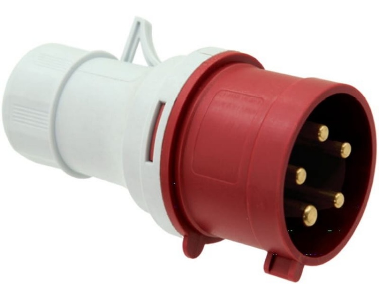 Wtyczka siłowa przenośna 32A IP44 5P PAWBOL