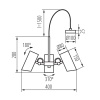 Lampa wisząca AGZAR C E14 3x5W czarna Kanlux 36252 wymiary.jpg