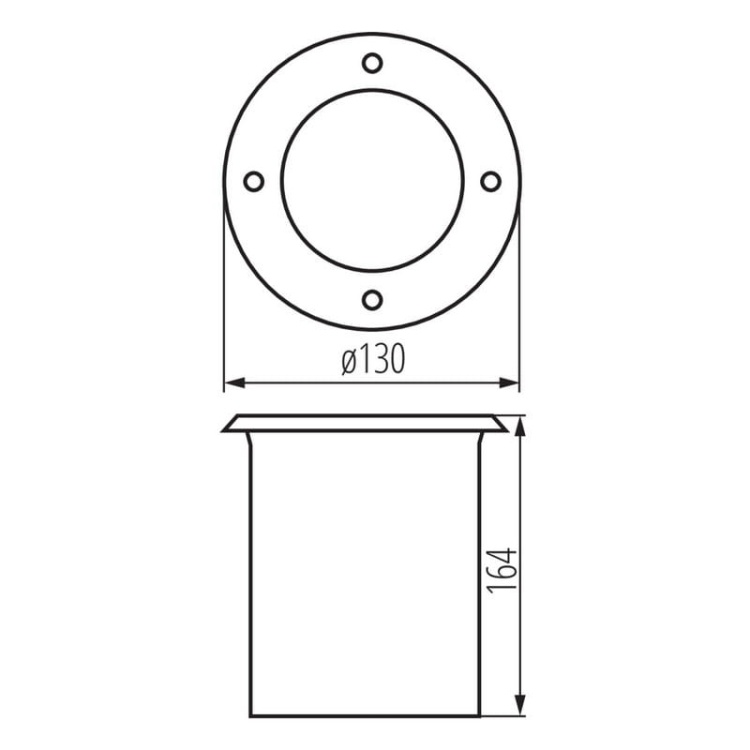 Oprawa najazdowa BERG-AD-7O GU10 7W IP67 Kanlux 36430 wymiary.jpg