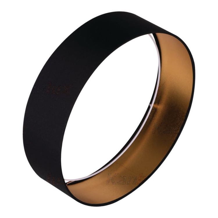 Plafoniera LED RIFA 4000K 1500lm czarna-złota Kanlux 36464 materiałowy klosz.jpg