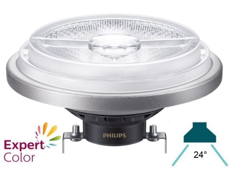 MAS ExpertColor 10,8-50W 927 AR111 24D 600lm CRI=95 ściemnialny 12V PHILIPS
