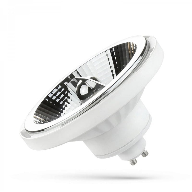 Żarówka LED ES111 GU10 230V 12W 45º biała neutralna 4000K 1200lm obudowa biała Spectrum.jpg