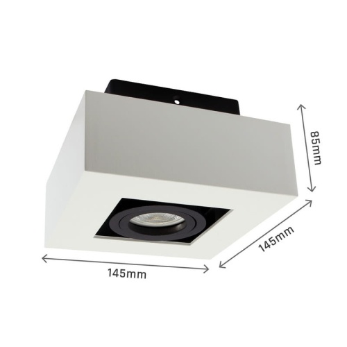 Oprawa natynkowa MIRORA GU10 kwadratowa biało-czarna SPECTRUM wymiary.jpg