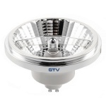 Źródło światła ES111 GU10 chromowa obudowa 11W 3000K 850lm 25º GTV.jpg