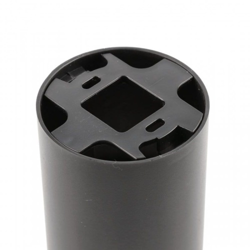 Oprawa sufitowa punktowa RESTO IP20 max 10W okrągła czarna GTV od góry.jpg