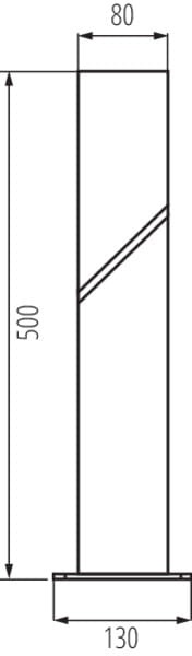 LAVEN 50 GR - rysunek wymiarowy
