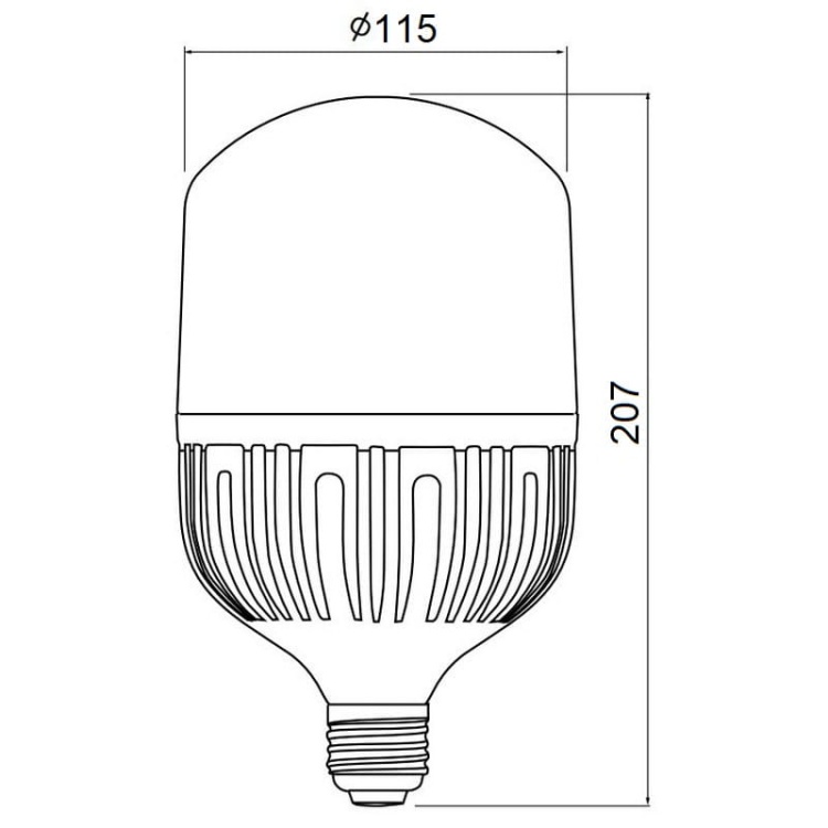 Źródło światła LED E27 F120 34W 4000K 3700lm 200° GTV wymiary.jpg