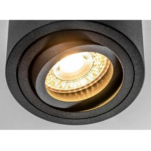 Oprawa sufitowa AVEIRO BIS 20W IP20 okrągła czarna GTV zbliżenie.jpg