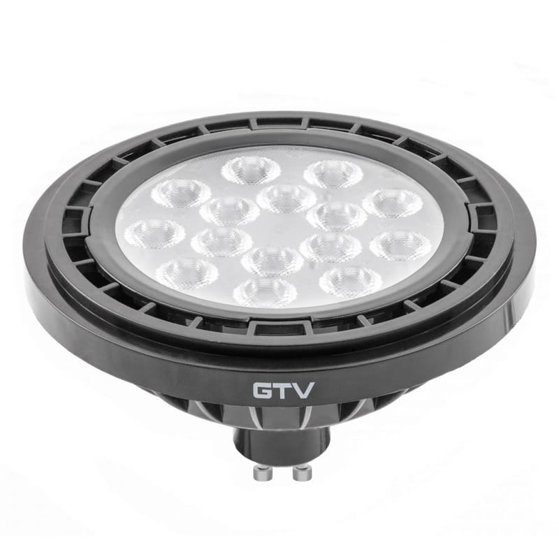 Żarówka POWER LED ES111 GU10 12,5W 3000K 1100lm 40° czarna obudowa GTV.jpg