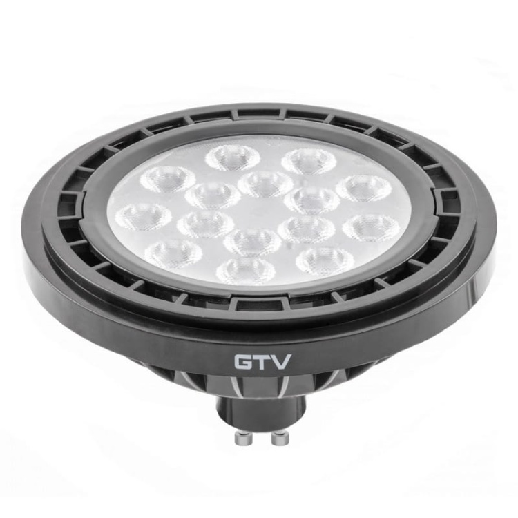 Żarówka POWER LED ES111 GU10 12,5W 3000K 1100lm 40° czarna obudowa GTV.jpg