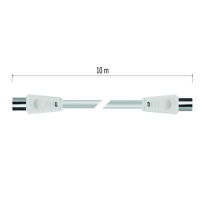 Przewód abonencki ekranowany prosty 10m