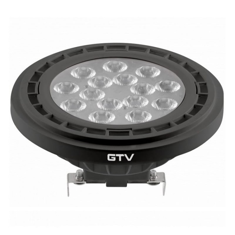 Żarówka LED AR111 G53 12V 12,5W 40° biała ciepła 3000K 1100lm czarna obudowa GTV.jpg
