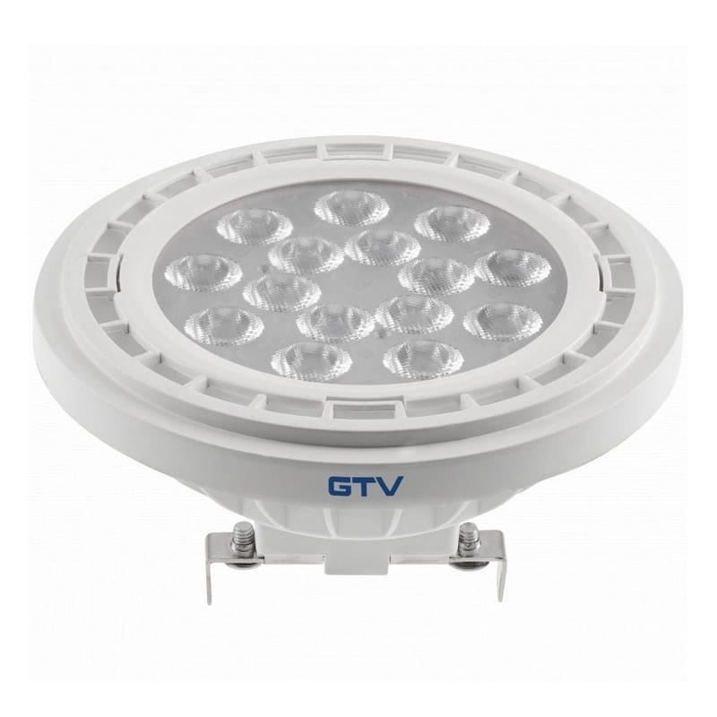 Żarówka LED AR111 G53 12V 12,5W 40° biała ciepła 3000K 1100lm biała obudowa GTV.jpg