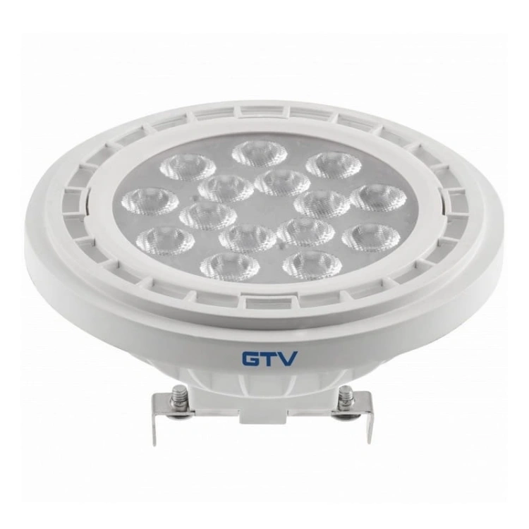 Żarówka LED AR111 G53 12V 12,5W 40° biała ciepła 3000K 1100lm biała obudowa GTV.jpg