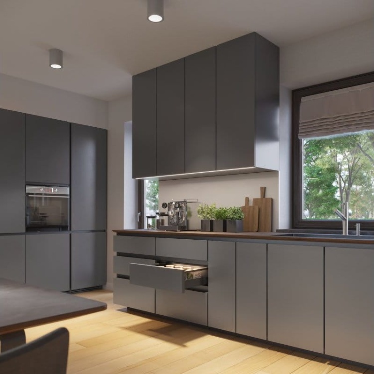 Oprawa natynkowa DRAGO E27 max.60W ∅113mm IP20 okrągła szara GTV aranżacja kuchni.jpg