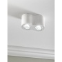 Oprawa sufitowa AVEIRO DUO BIS 2xGU10 20W IP20 biała GTV aranżacja.jpg
