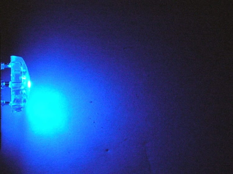 LED Superflux 160D BLUE