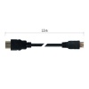 Przewód HDMI 2.0 wtyk A – wtyk C, 1,5m