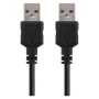 Przewód USB 2.0 wtyk A – wtyk A, 2m
