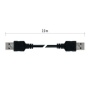 Przewód USB 2.0 wtyk A – wtyk A, 2m