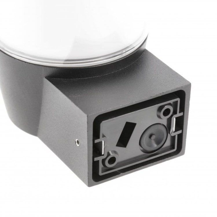 Oprawa ogrodowa TORO-AU 17cm E27 IP54 kinkiet prosty górny czarna GTV tył.jpg