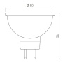 Żarówka LED MR16 GU5,3 4W 300lm b.neutralna 4000K 120° GTV wymiary.jpg