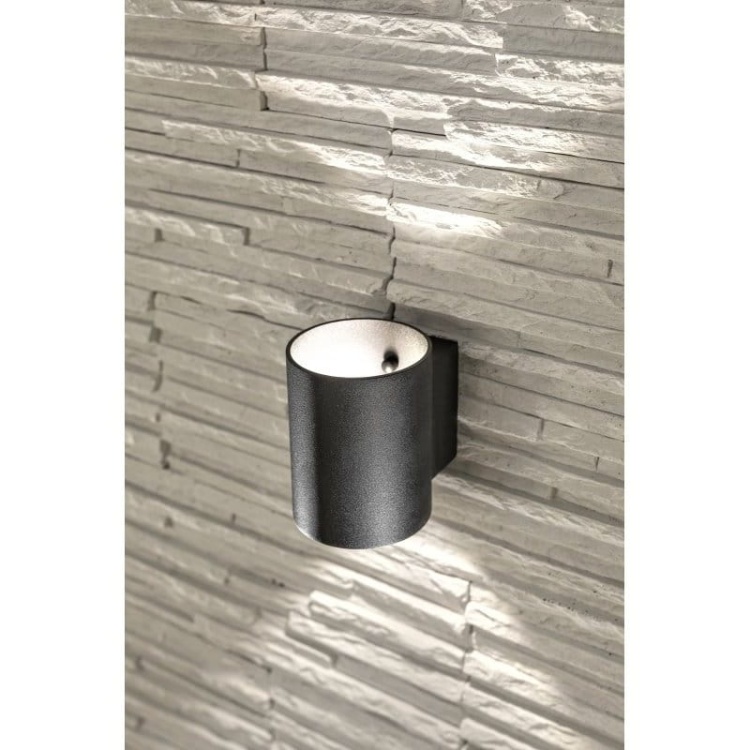 Kinkiet ścienny CAMPIONE II G9 40W IP20 okrągły czarny GTV aranżacja foyer.jpg