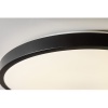 Plafoniera ATOL LED 32W b.ciepła 3000K 2560lm Ø400mm 120° IP54 czarna GTV zbliżenie.jpg