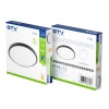 Plafoniera ATOL LED 32W b.ciepła 3000K 2560lm Ø400mm 120° IP54 czarna GTV opakowanie.jpg