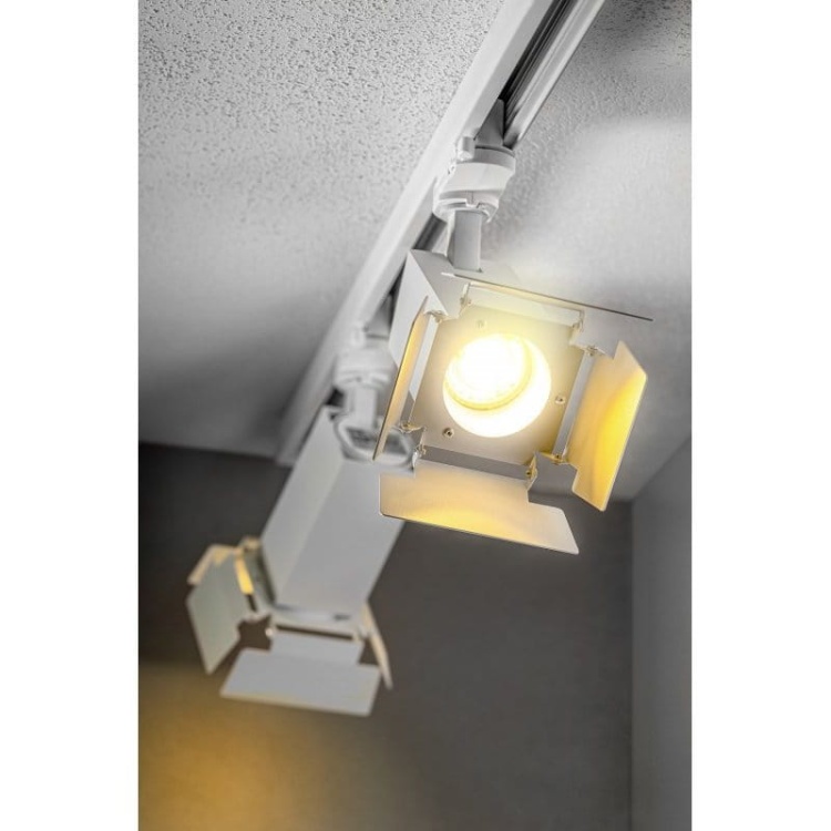 Reflektor LED LIMA na szynę 3-fazową GU10 20W IP20 kwadratowy biały GTV z końcówką.jpg