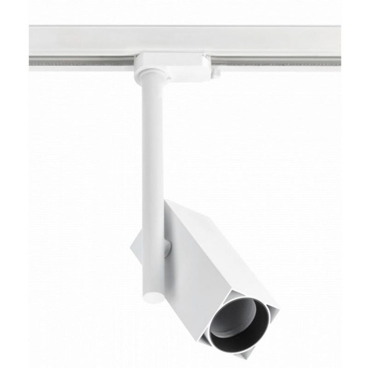 Reflektor LED GROSSO na szynę 3-fazową GU10 20W IP20 kwadratowy biały GTV.jpg