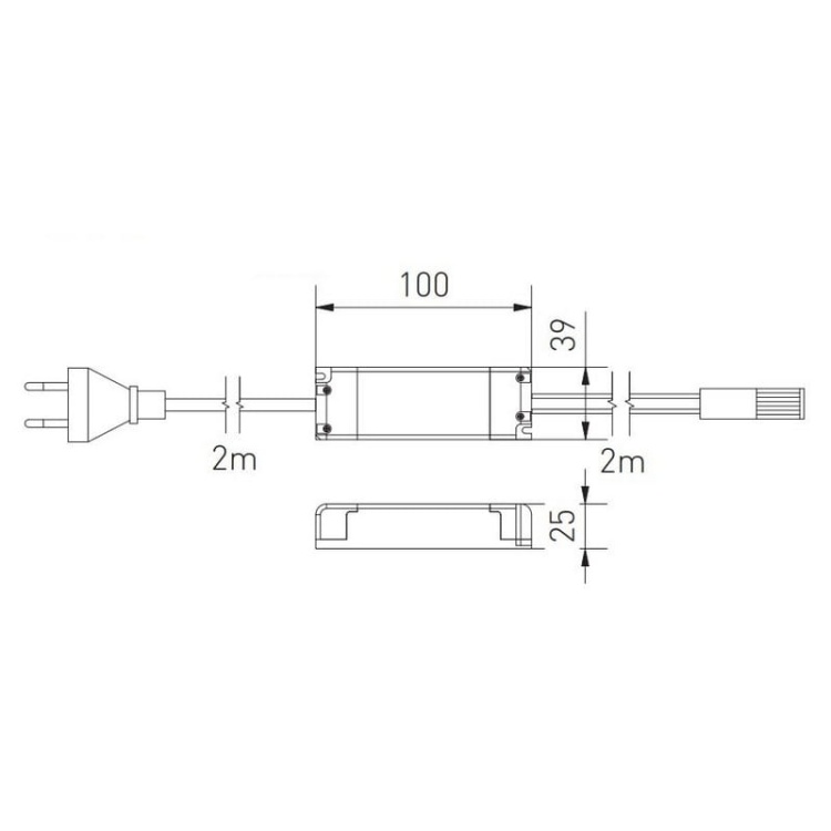 Zestaw zasilający LED PRO 7W 12V 0,58A IP20 GTV wymiary.jpg