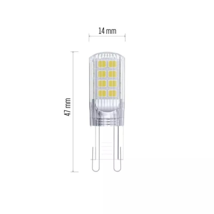 Żarówka LED G9 Classic JC 2,5W 350lm 4000K neutralna biel EMOS ZQ9536 wymiary.jpg