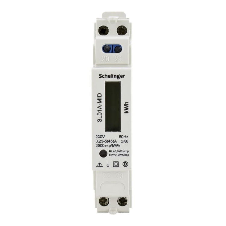 Licznik energii elektrycznej 1-fazowy 45A MID SCHELINGER przód.jpg