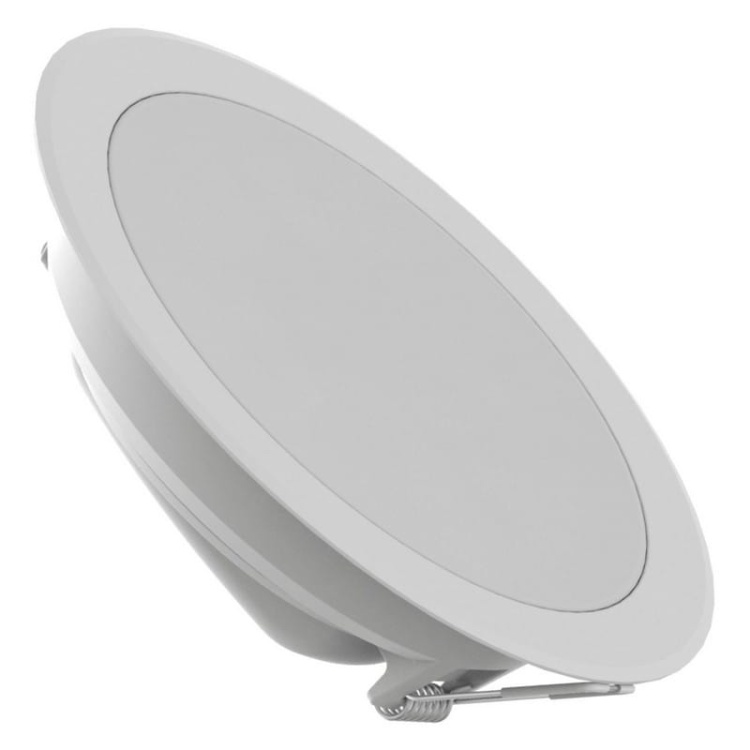 Oprawa downlight LED 16W 1650lm b. ciepła 3000K 110° IP20 okrągła biała TOSHIBA bok.jpg