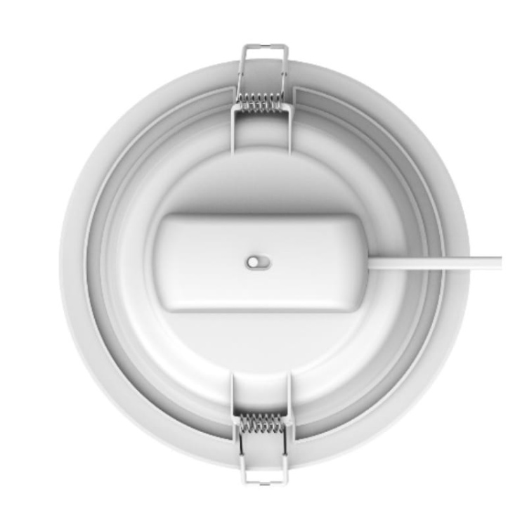 Oprawa downlight LED 16W 1650lm b. ciepła 3000K 110° IP20 okrągła biała TOSHIBA tył.jpg