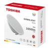Oprawa downlight LED 16W 1650lm b. ciepła 3000K 110° IP20 okrągła biała TOSHIBA opakowanie.jpg