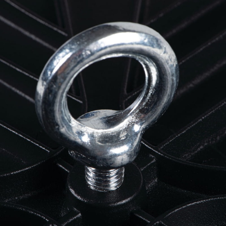 Oprawa LED high bay HB UFO LED 100W 10000lm b.neutralna 4000K IP65 czarna Miledo 31405 uchwyt.jpg