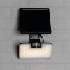 Lampa solarna FL SOLNAR LED 8W z czujnikiem ruchu 800lm IP54 4000K 2000mAh czarna Kanlux 36605 - tryb night light
