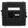 Mechanizm ładowarki USB A+C podwójnej 5V Quick Charge 3,1A 12DCUSB-8 czarny mat Deco Karlik.jpg