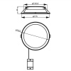 Ledinaire Slim Downlight DN065B G4 D150 RD 12W 1200lm 3000K IP20 PHILIPS wymiary.jpg