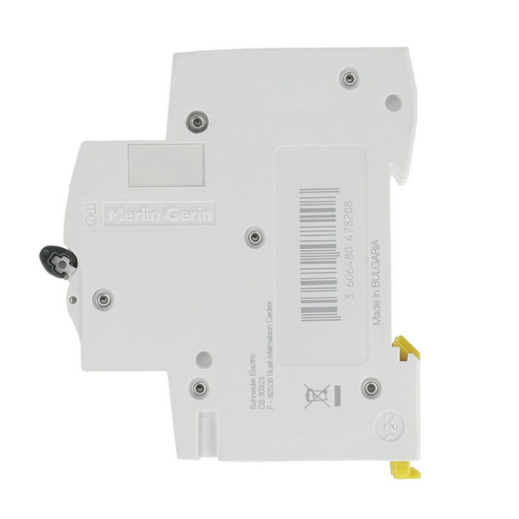 Wyłącznik z zabezpieczeniem nadmiarowo-prądowym K60N-B6-3 6A SCHNEIDER bok prawy.jpg