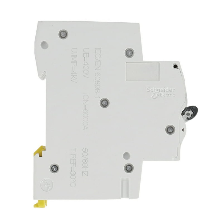 Wyłącznik z zabezpieczeniem nadmiarowo-prądowym K60N-B25-3 25A SCHNEIDER bok lewy.jpg