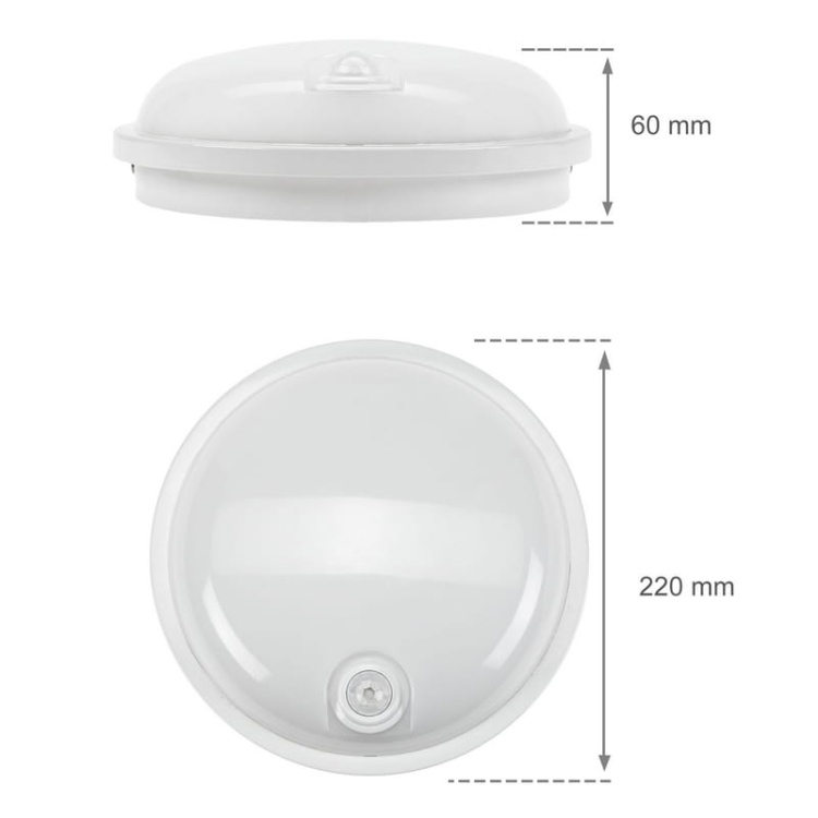Oprawa kanałowa TECHNIC z czujnikiem ruchu PIR 20W 2300lm b.neutralna okrągła Spectrum LED wymiary.jpg