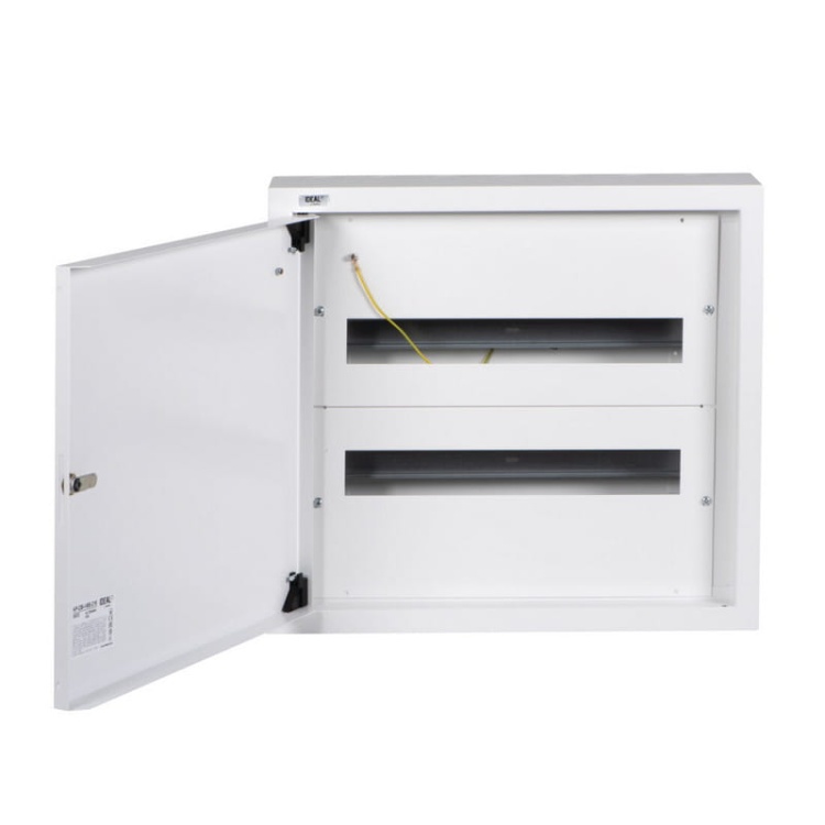 Rozdzielnica metalowa KP-DB-I-MS-218 IP30 IDEAL 29323 otwarta