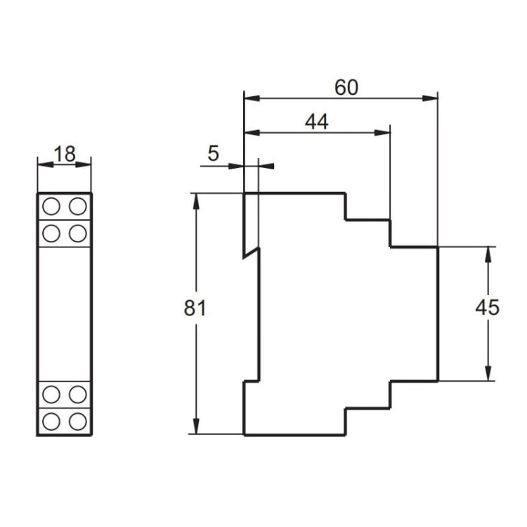 Stycznik modułowy Acti9 iCT50-25-20-230 25A 2NO SCHNEIDER wymiary.jpg