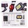 Latarka czołowa P3531 LED COB + CREE 330lm 65m 3x AAA EMOS opakowanie tył