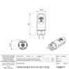 Wtyczka gumowa 2P+E 230V IP44 SCAME wymiary.jpg
